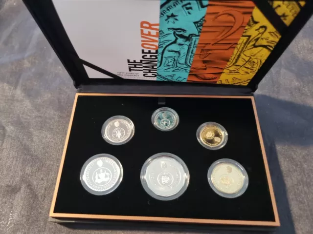 2016 Australian RAM Proof Coin Set - "The Change Over" immaculate proof set 2