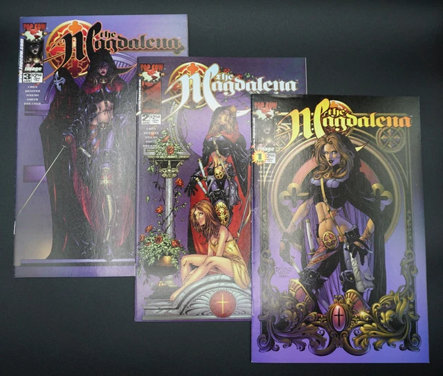 The Magdalena Comics Lot Run Vol. 1 Issues #1-3 (Top Cow, Apr 2000 - Jan 2001)