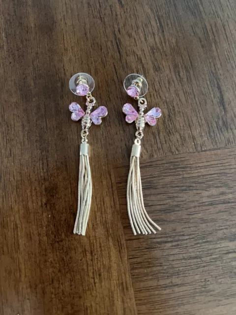 Aretes Para Mujer Pendientes De Moda Fiesta Zarcillos De Noche Largos Elegantes