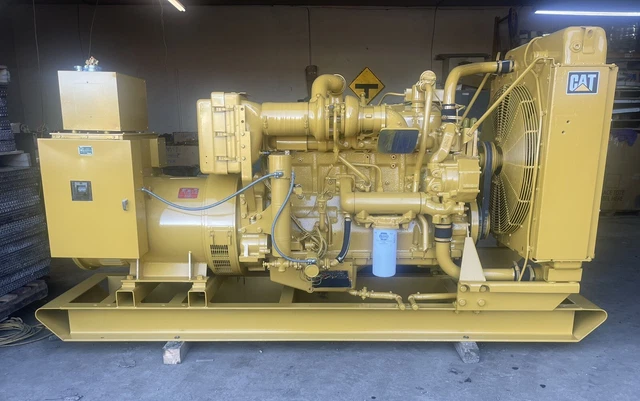250 Kw 3406 Caterpillar Diesel Generator 277/480 Volt 250 Kw Cat 646 Hrs Cat