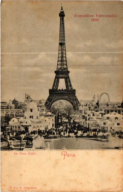 CPA PARIS EXPO 1900 - La Tour Eiffel (306011)