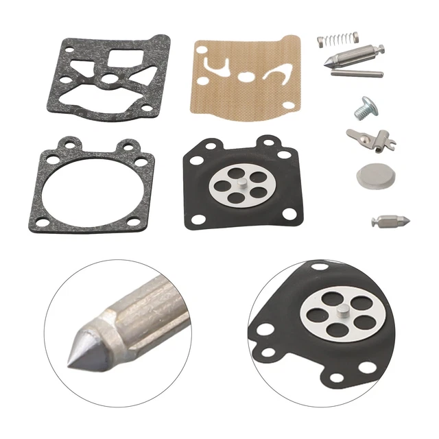 CHEOTIME Vergaser Reparatursatz H119-6 - Für WT WYK-186 Rasenmäher 42CC Mit Zündkerze