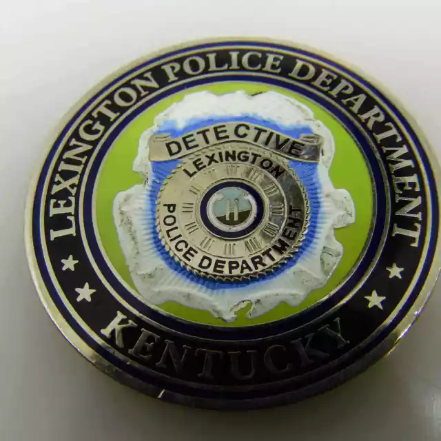 Lexington Police Department Kentucky Financial Crimes Unit Challenge Coin 2