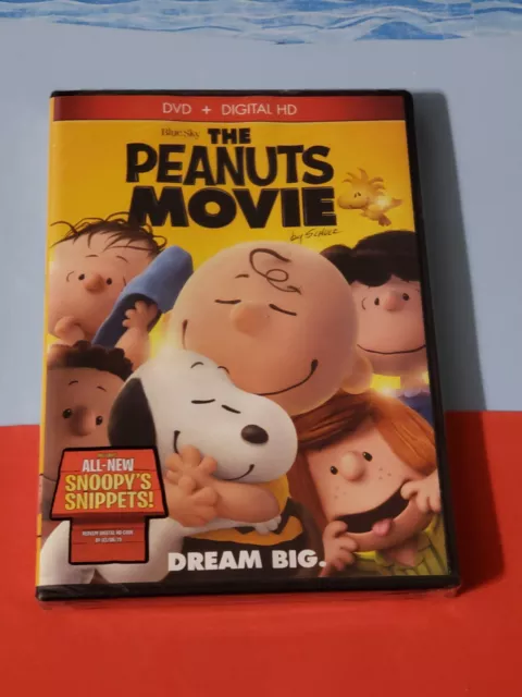 THE PEANUTS MOVIE - Dream Big - Dvd - Animated - New Sealed $1.98 ...