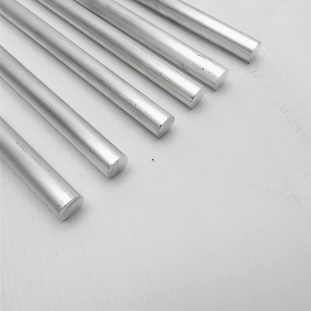 .75" diameter 6061 Aluminum ROUND Bar 17.125" Long  Stock Pieces 6 sku 299324