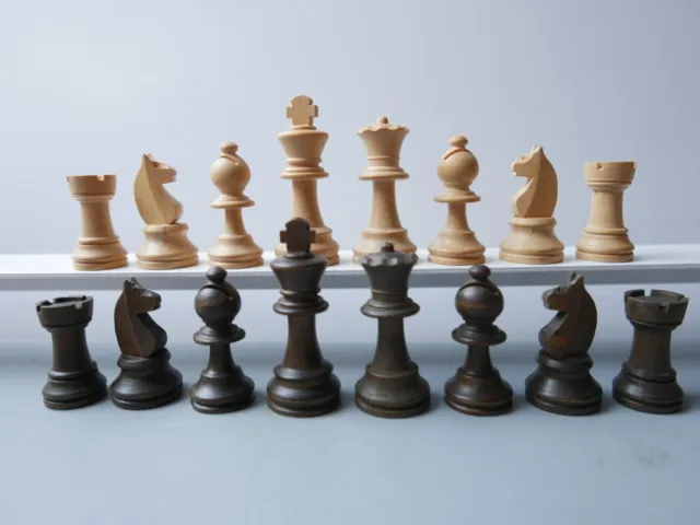 Morize Chavet Chess Set Jeu D'echecs En Bois De Buis Ss Echiquier