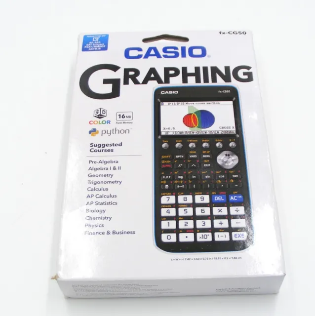 Casio PRIZM fx-CG50 Graphing Calculator