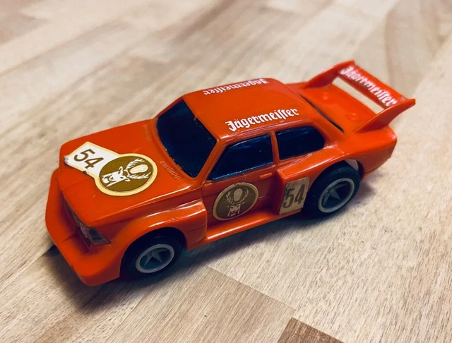 Vintage MATCHBOX POWERTRACK Speedtrack  BMW JAGERMEISTER 54 - Race Slot Car