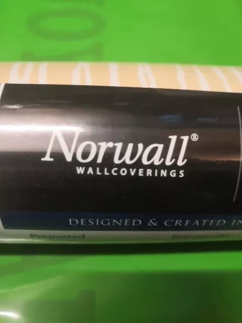 Norwall Solid vinyl Wallpaper 10m X 52.8cm Sh34532 253A