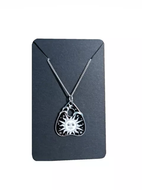 Ouija Planchette necklace. SUN PLANCHETTE Necklace. Ouija Pendant Sun jewellery