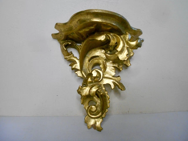 Cadre photo ancien en bronze doré style Rococo - Décoration