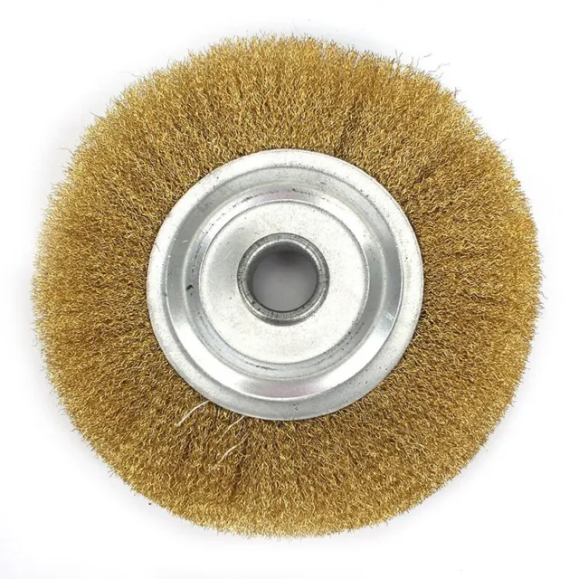 5 Inch Pure Copper Wire Wheel Brass Brush For Bench Grinder Metal Polishing/Part