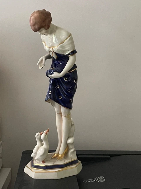 figurine porcelaine ancienne Tchécoslovaquie