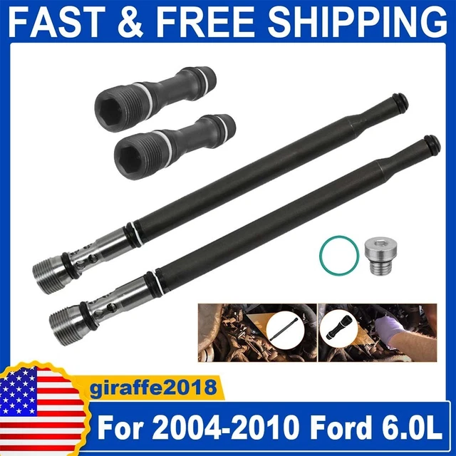 DIY Fit Ford 6.0L Powerstroke Diesel Updated Stand Pipe / Dummy Plug Kit