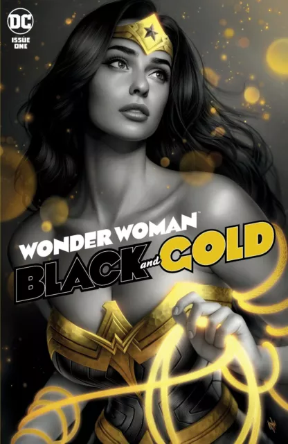 Wonder Woman Black & Gold 1 Warren Louw Exclusive Trade Dress Variant-A Nm Hot!