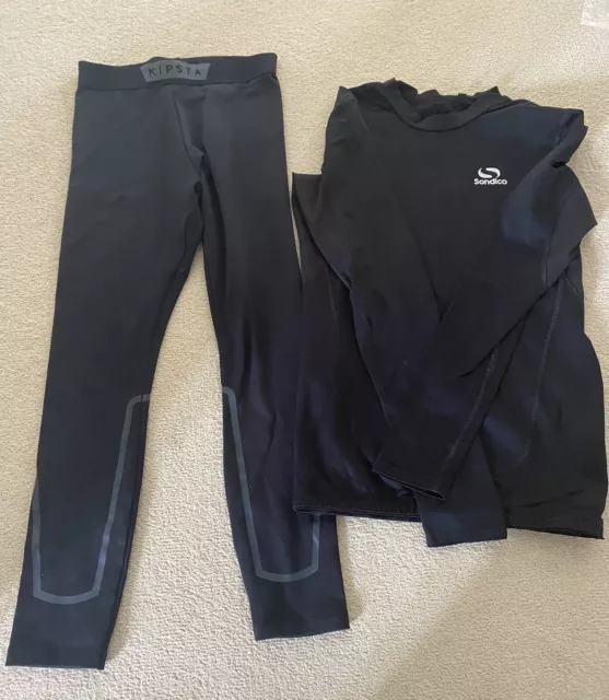 Pelliccia biancheria intima top e pantaloni - età 8-9