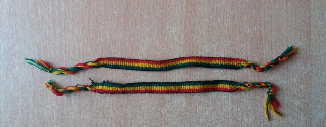 2 Freundschaftsarmbänder zum Preis von einem - Rastafarben, Rastafari