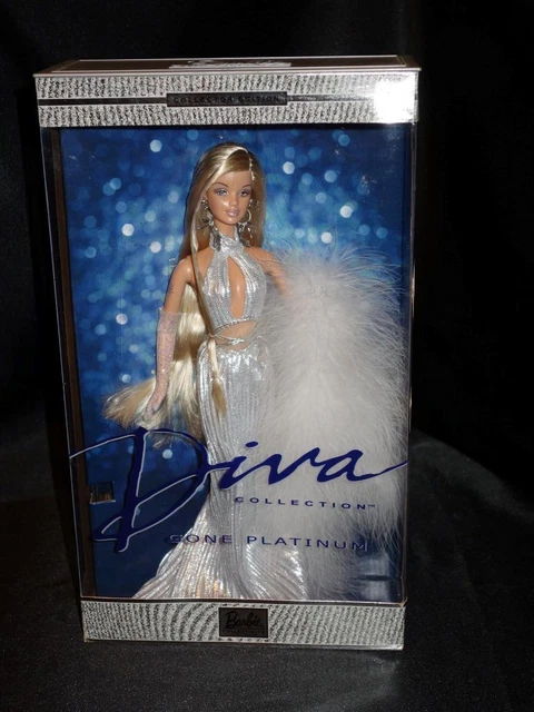 Barbie Diva Collection Gone Platinum New 2002 #52739 Nrfb