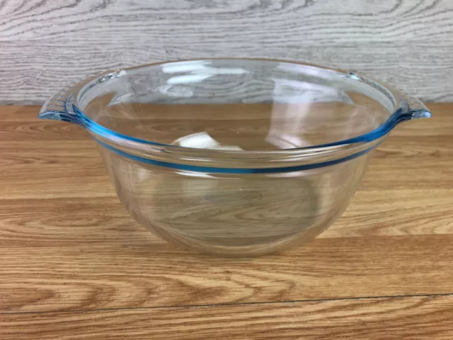 Deep Pyrex Clear Glass Casserole Dish No Lid