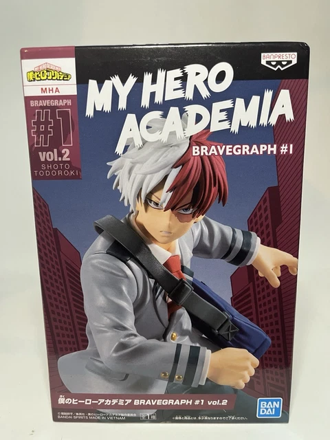 Figura De Acción Izuku Midoriya (Deku) De My Hero Academia - Banpresto Bravegraph #2, 11 Cm