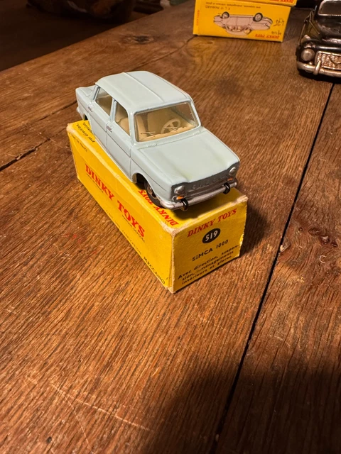 Dinky Toys France 519 – Simca 1000 Version Tardive – Miniature En Boîte