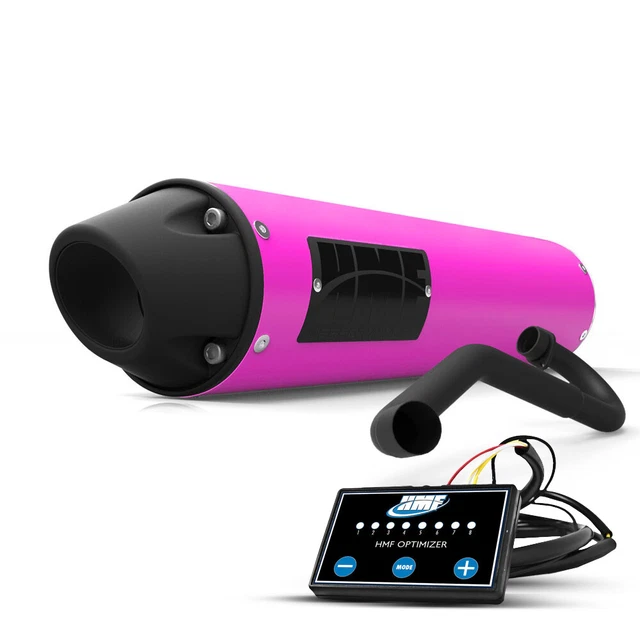 HMF Yamaha YFZ 450R Full Exhaust Pink w/Bkout Euro + EFI (09-23)
