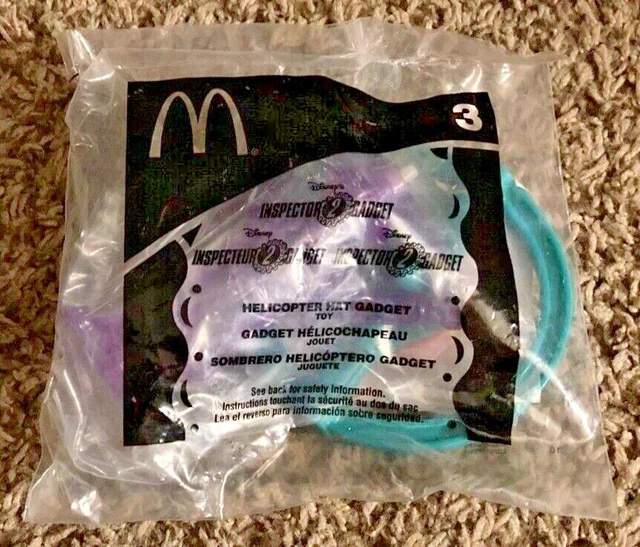 DISNEY'S INSPECTOR GADGET 2 McDonalds Happy Meal Toy Helicopter Hat