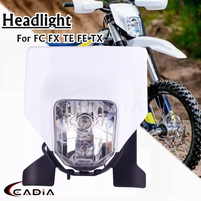 Offroad Headlight Headlamp For FE250 350 450 501 TE125 150 250 300 450 2017-2021