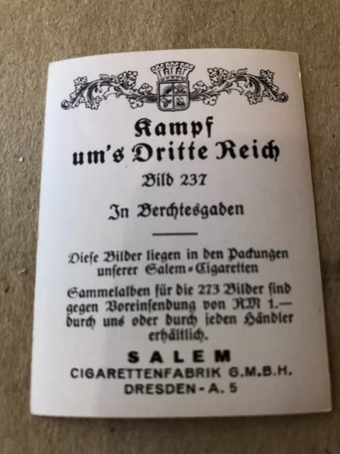 1 Sammelbild Deutsche Geschichte NR. 237