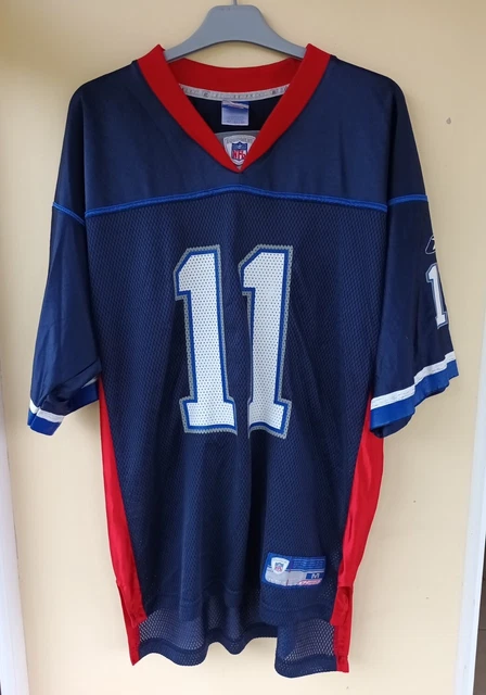 Buffalo Bills NFL Jersey Vintage Reebok American Football Shirt Bledsoe Adult M