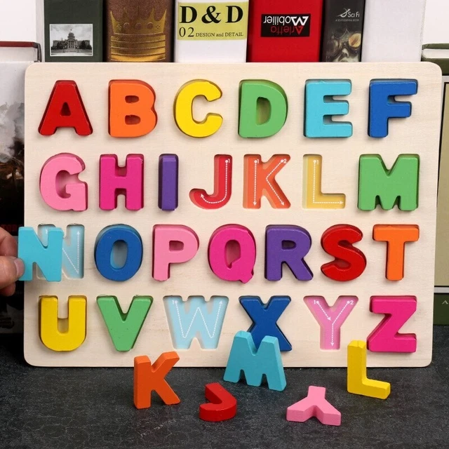 Kids Toys Wooden 3D Puzzle Jigsaw Tangram for Children Puzzles Educational Toys