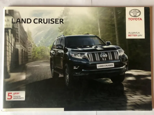 Toyota Land Cruiser UK Sales Brochure June 2019