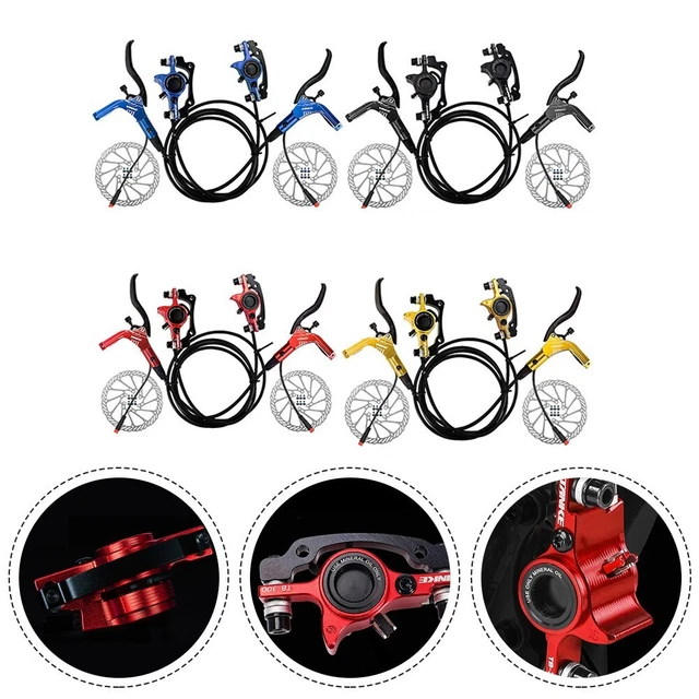 Freni A Disco Idraulici Per Bici MTB, Kit Completo Con Leve E Rotori Da 160 Mm, Potente E Affidabile