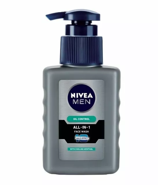 Nivea Men Oil Control All-in-One Face Wash Pump - 150 ML