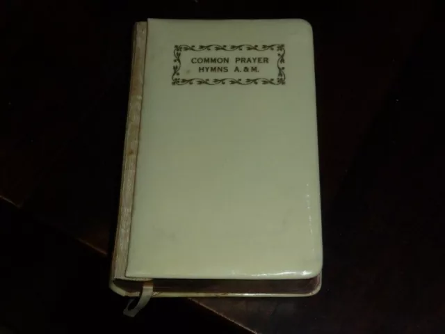 Beautiful Antique Ivorine Covered Book of Common Prayer- Cambridge Press