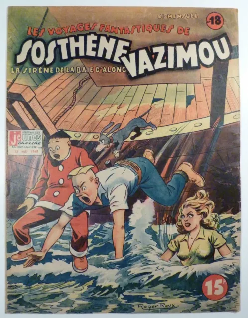 Sosthène Vazimou 18 La sirène de la baie d'Along Roux 1948 TBE