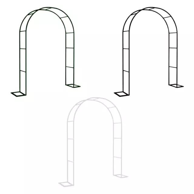 Arche de jardin en treillis métallique, arche de jardin pour cérémonie