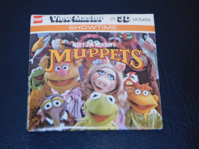 View Master Meet Jim Henson's Muppets 1979 Rare!