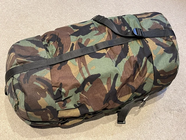 Original Netherlands military camo compression storage bag waterproof camping