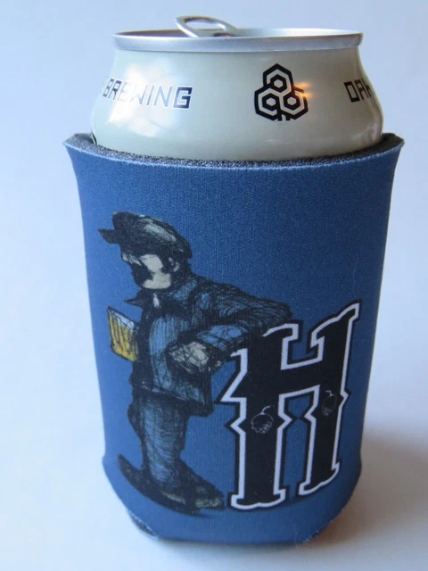 Bierflasche Kann Halter Koozie ~Haymarket Brewery~ Chicago, Il & Bridgman, Mi