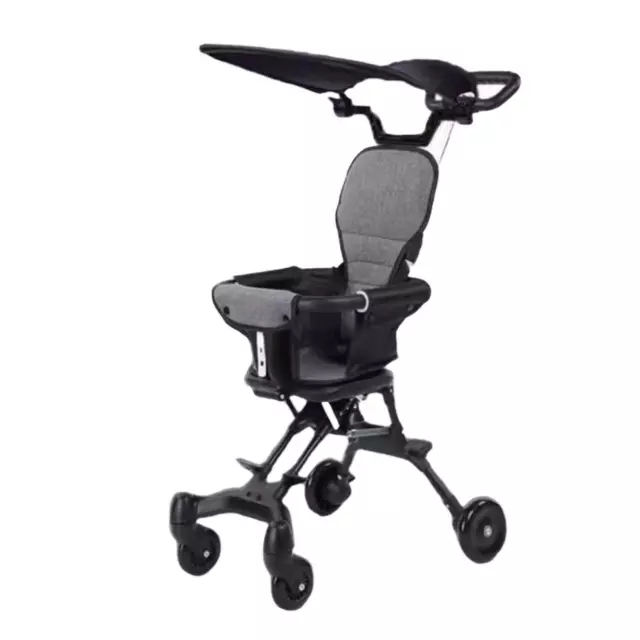 Foldable Stroller Lightweight Multipurpose Portable with Canopy Adjustable