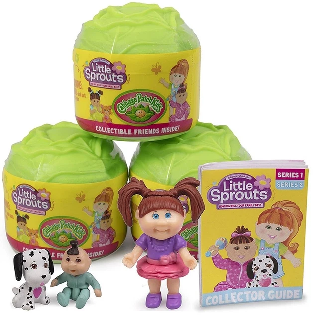 Little Sprouts Mini Figure Series 1 Blind Capsule Cabbage Patch Kids +Pet Inside