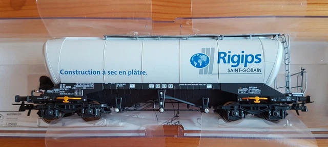 ROCO AUS SET 76139 1x Silowagen Rigips grau Wascosa SBB BLS CH EUR 49 ...