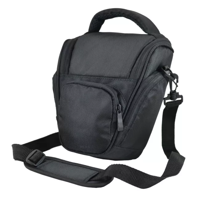 Camera Shoulder Bag Case For Nikon D3400 D3000 D3100 D3200 D3300 (Black)