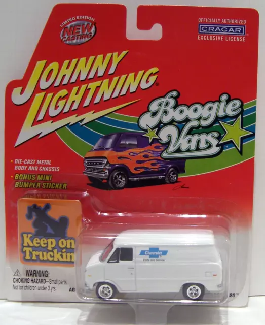 Johnny Lightning Boogie Vans 1977 Chevy G-20 , NIP