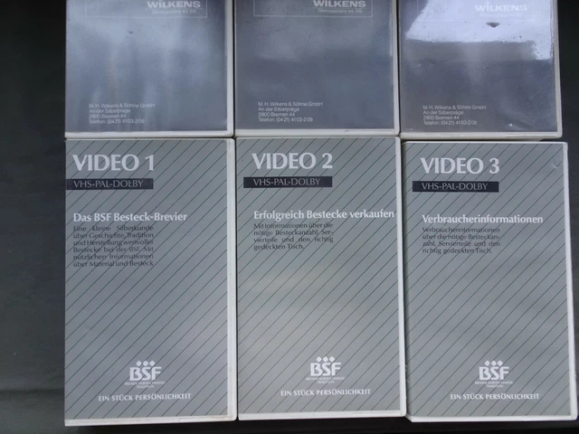 Ultra rar * Besteck 6 Videos * erfolgreich Bestecke verkaufen * Wilkens BSF 3