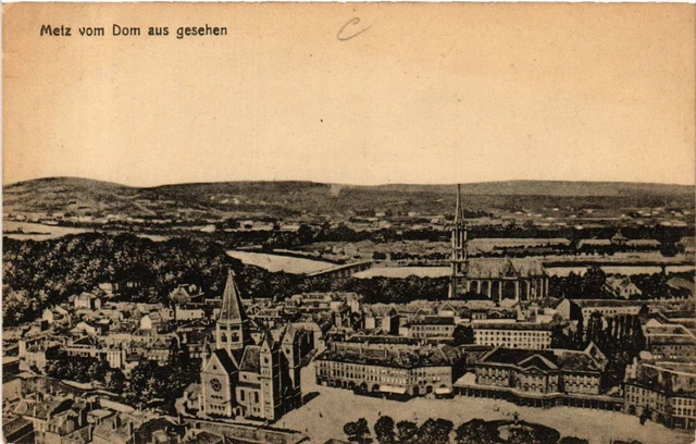 CPA AK METZ from the cathedral gifts (651055)