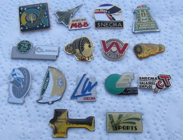 Lot De 15 Pin's Scnema