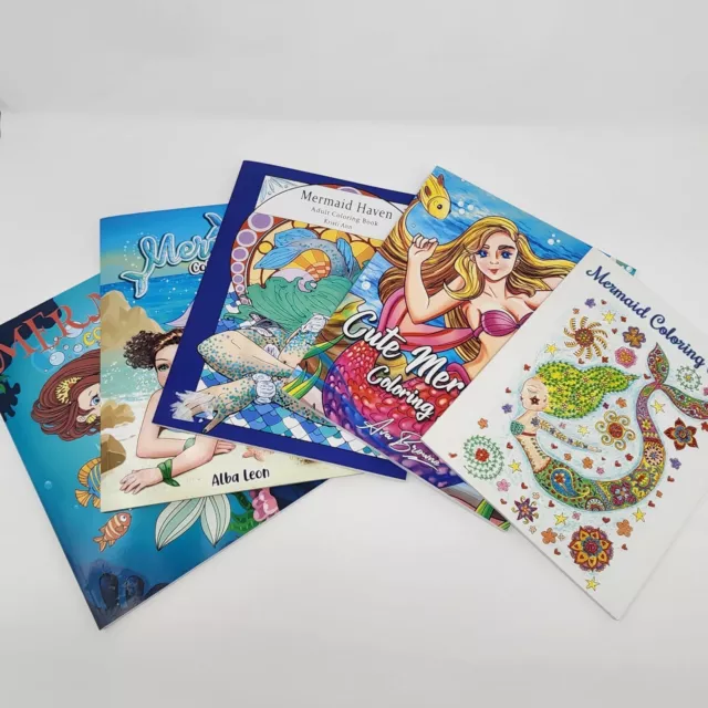 MERMAIDS CUTE Coloring Book for Kids: Beautiful Mermaid Coloring Book with  Amazing Pages for Girls Ages 3-5 Adorable Drawings with Sea Creatures, Merm  (Paperback)