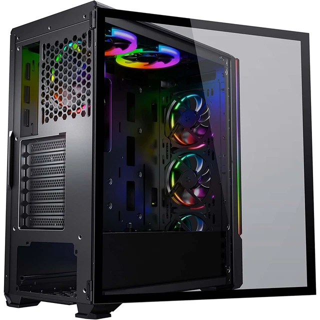 Micro Atx Rgb Case CASE GAMING RGB ATX Micro-Atx Mini Itx Tower Caja Computer PC Juego ...
